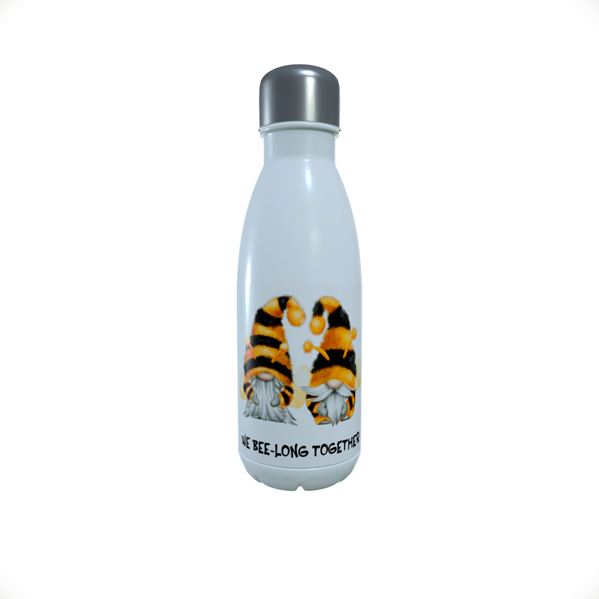 Gnome Bee Drinks Bottle, Gonk Bee Water Bottle, Insulated Bottle - Click Image to Close